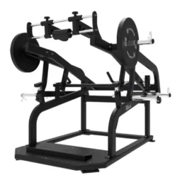 Power squat machine Pro à charge libre jusqu'à 750 kg Élite Séries Titanium Strength EL-PL70 - Bloque-crural Inclus