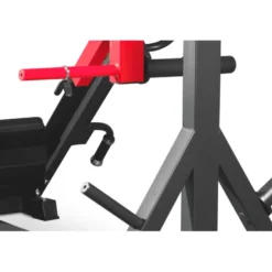 Presse à cuisses de musculation à charges libres - Hack squat professionnel pour entraînement des cuisses et mollets