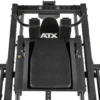 Presse à cuisses et mollets - Hack squat ATX ergonomique à charges libres pour musculation des jambes - Leg Press
