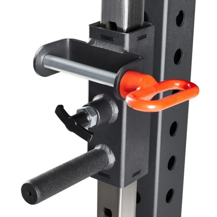 Presse à cuisses et mollets - Hack squat ATX ergonomique à charges libres pour musculation des jambes - Leg Press