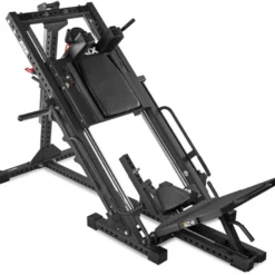 Presse à cuisses et mollets - Hack squat ATX ergonomique à charges libres pour musculation des jambes - Leg Press