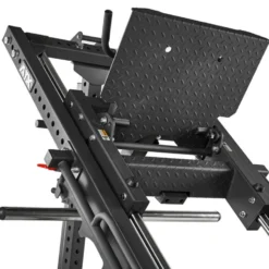 Presse à cuisses et mollets - Hack squat ATX ergonomique à charges libres pour musculation des jambes - Leg Press