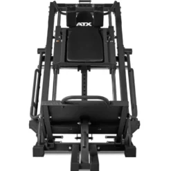 Presse à cuisses et mollets - Hack squat ATX ergonomique à charges libres pour musculation des jambes - Leg Press