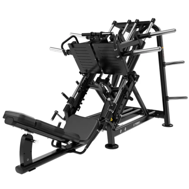 Presse à cuisses inclinée à 45° à fonctionnement unilatéral Titanium Strength Genesis Series GS-U45LP