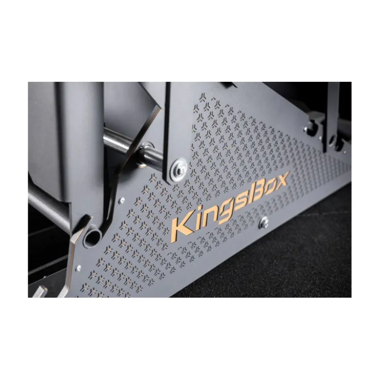 Presse de musculation à charge libre Kingsbox pour l'entraînement des jambes : Capacité 400 kg
