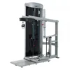 Presse de musculation professionnelle pour exercices du bas du corps en espace sportif