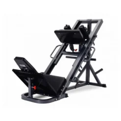 Presse à jambes de musculation et hack squat avec capacité de charge 450 kg - Supreme Titanium Strength