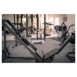 Presse à jambes de musculation et hack squat avec capacité de charge 450 kg - Supreme Titanium Strength