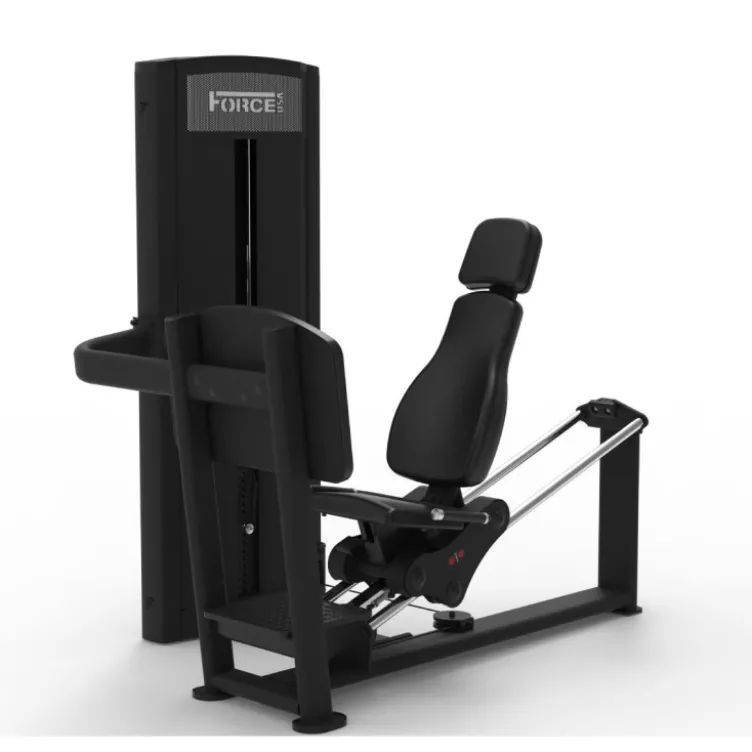 Presse à jambes horizontale Force USA Ridge Series F-R-LP avec colonne de poids de 120 kg - Dossier ajustable