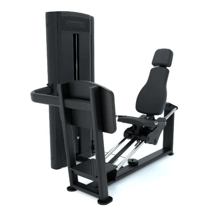 Presse à jambes horizontale Force USA Ridge Series F-R-LP avec colonne de poids de 120 kg - Dossier ajustable