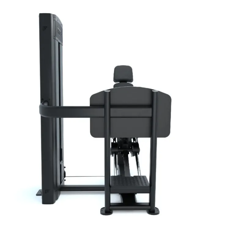 Presse à jambes horizontale Force USA Ridge Series F-R-LP avec colonne de poids de 120 kg - Dossier ajustable