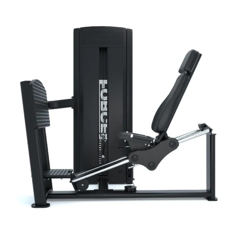 Presse à jambes horizontale Force USA Ridge Series F-R-LP avec colonne de poids de 120 kg - Dossier ajustable