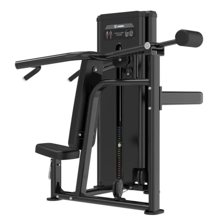 Presse épaules à charge guidée 125 kg BSRX-S12 - Shoulder press de marque Titanium Strength Black Series RX
