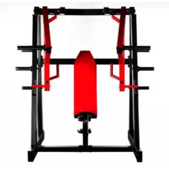 Presse à épaules de musculation à charges libres avec poignées moletées en acier - Etablissement sportif professionnel