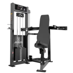 Presse épaules à trajectoire convergente Titanium Strength Elite Series RX à charge guidée jusqu'à 142 kg - ELRX-S12