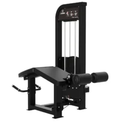 Prone leg curl machine à charge guidée Titanium Strength Élite Séries EL-S19 - Leg curl allongé pour les ischios-jambiers