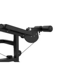 Prone leg curl machine à charge guidée Titanium Strength Élite Séries EL-S19 - Leg curl allongé pour les ischios-jambiers