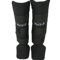 Protèges tibias / pieds en coton signature Bruce Lee taille de XXS à XL