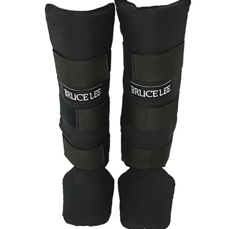 Protèges tibias / pieds en coton signature Bruce Lee taille de XXS à XL