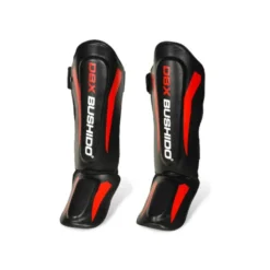 Protège-tibias et pieds en cuir synthétique pour sports de combat