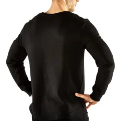 Pull d'entraînement ATX de couleur noir avec coupe régulière et col rond - Style sportswear