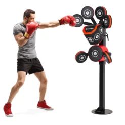 Punching ball avec 12 multi cibles - Power tree de boxe / 60 kg