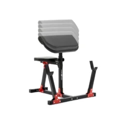 Pupitre à biceps ajustable sur 5 niveaux capacité de charge 250 kg