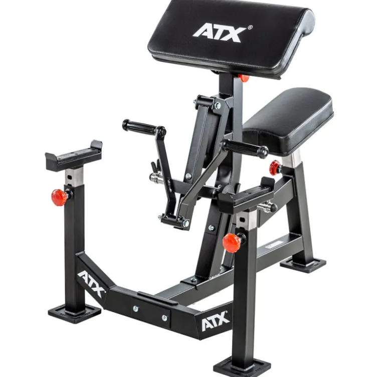 Pupitre à biceps ATX à charges libres ou guidées 100 kg