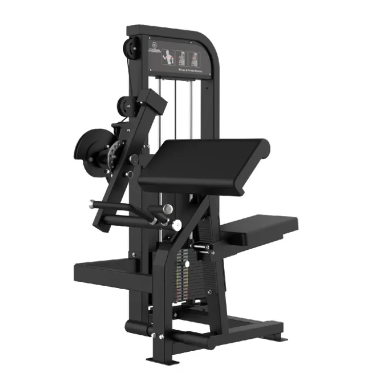 Pupitre à biceps à charge guidée pour plateau de musculation commercial - Titanium Strength Élite Série EL-S40