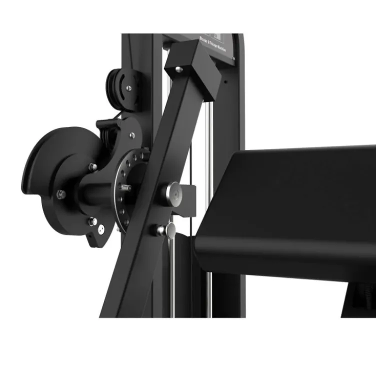 Pupitre à biceps à charge guidée pour plateau de musculation commercial - Titanium Strength Élite Série EL-S40