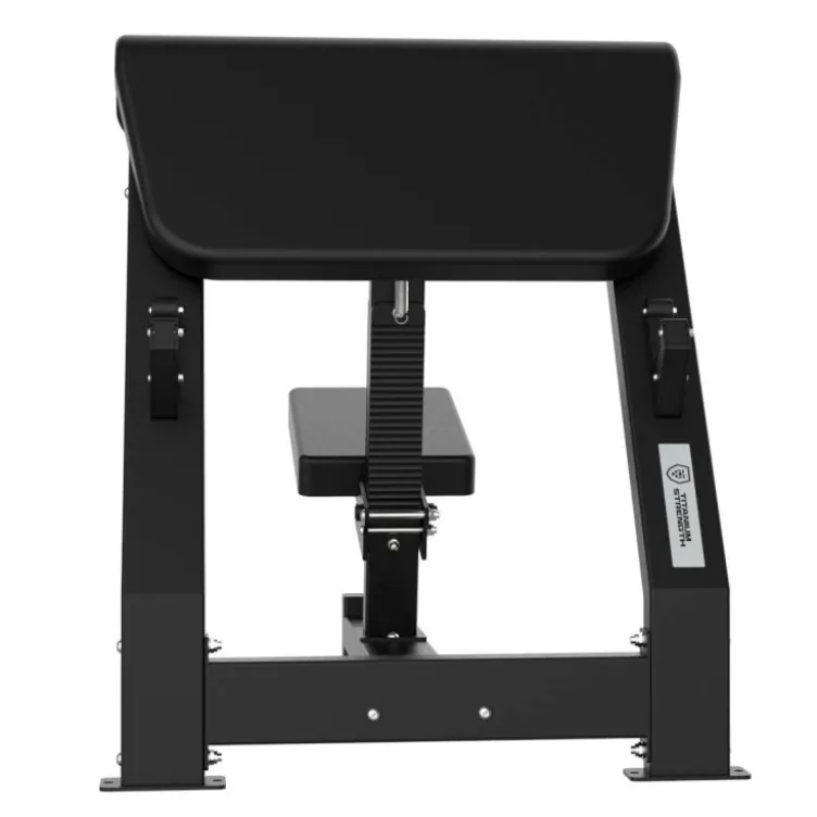 Pupitre à Biceps de qualité professionnelle - Banc Scott capacité de charge 300 kg - Titanium Strength Elite Series