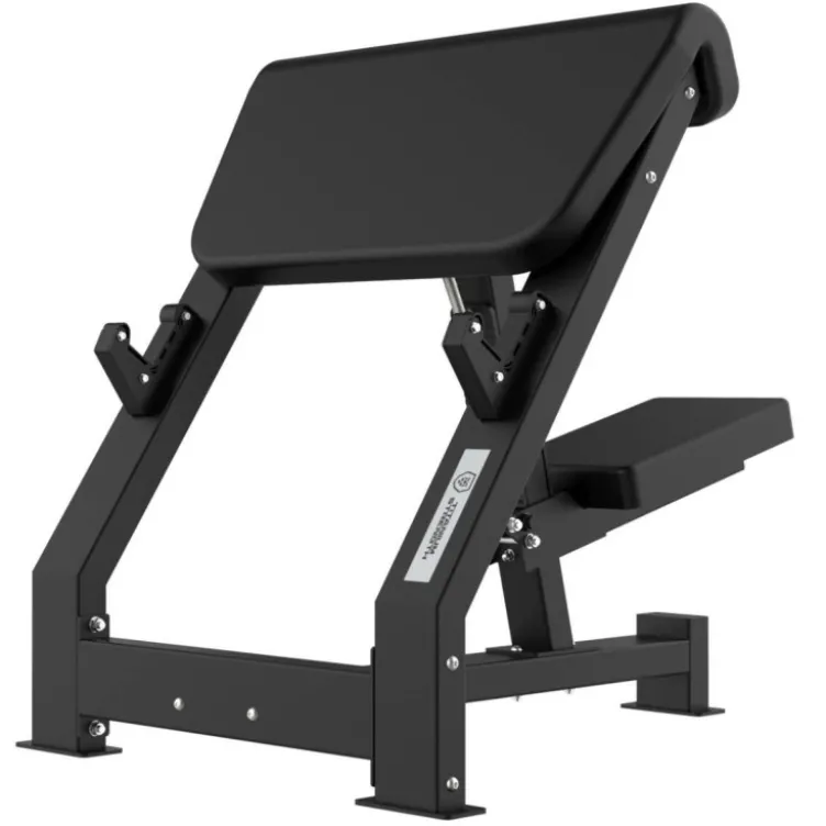 Pupitre à Biceps de qualité professionnelle - Banc Scott capacité de charge 300 kg - Titanium Strength Elite Series