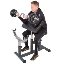 Pupitre à Biceps pour Home-Gym - Banc Scott réglable capacité de charge 250 kg