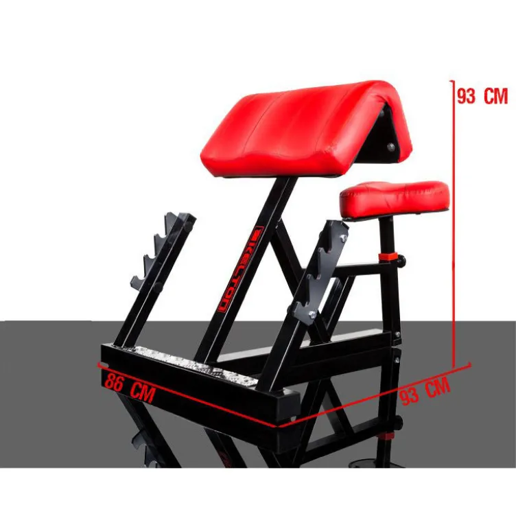 Pupitre curl biceps pour musculation des biceps en isolation - Résistance maximale de 350 kg