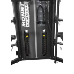 Rack à charge guidée 90,5 kg avec poulie double et barre guidée - Monster G12 Force USA