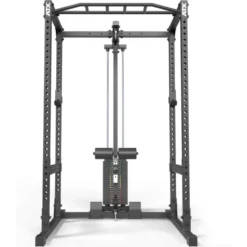 Rack de musculation ATX série 500 compact 198 cm de hauteur avec poulie à colonne de poids 100 kg