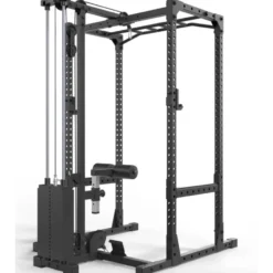 Rack de musculation ATX série 500 compact 198 cm de hauteur avec poulie à colonne de poids 100 kg