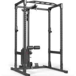 Rack de musculation ATX série 500 compact 198 cm de hauteur avec poulie à colonne de poids 100 kg