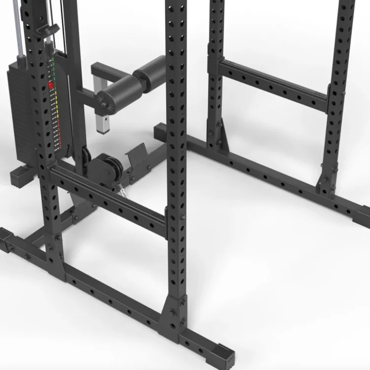 Rack de musculation ATX série 500 compact 198 cm de hauteur avec poulie à colonne de poids 100 kg