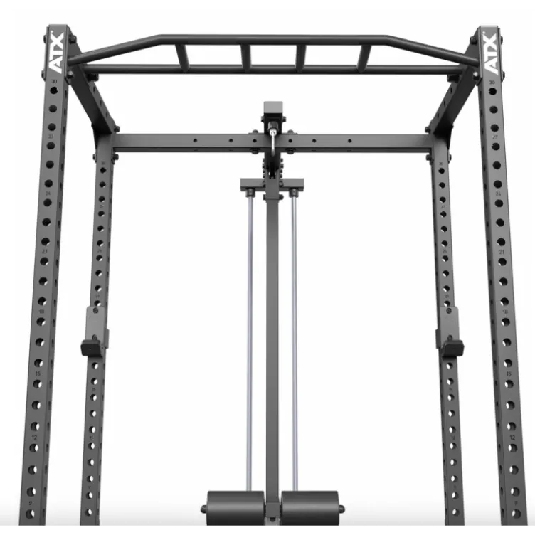 Rack de musculation ATX série 500 compact 198 cm de hauteur avec poulie à colonne de poids 100 kg