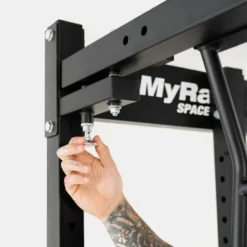 Rack de musculation configurable et pliable pour Home-Gym - MYRACK Force USA