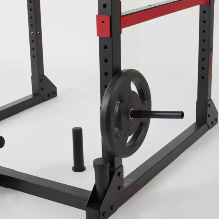Rack de musculation pour homegym avec accessoires - Capacité de charge 200 kg