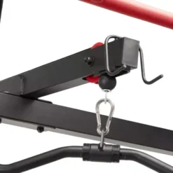 Rack de musculation pour homegym avec accessoires - Capacité de charge 200 kg