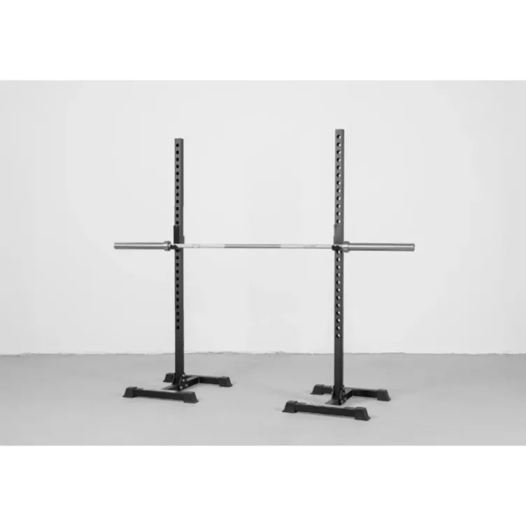 Rack de musculation pour séances de squat en hometraining capacité de charge 250 kg - HOME série