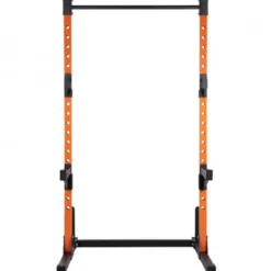 Rack de musculation squat avec barre de traction 150 kg max