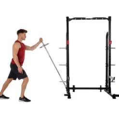 Rack d'entraînement multi-équipé pour sport à domicile - Supports de rangement