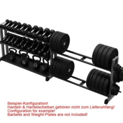 Rack de rangement ATX modulable pour accessoires de musculation et de cross-training - Construction sur commande