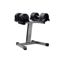 Rack de rangement en acier pour paire d'haltères à charge variable - Équipement homegym