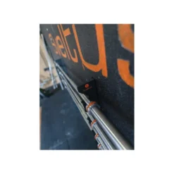 Rack de rangement pour 8 barres de musculation à fixation mural