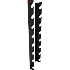 Rack de rangement pour 8 barres de musculation à fixation mural